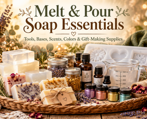 What You Actually Need to Make Lye-less Soap cover photo collage