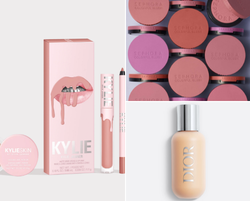 Favorite Beauty Supplies. cover photo collage