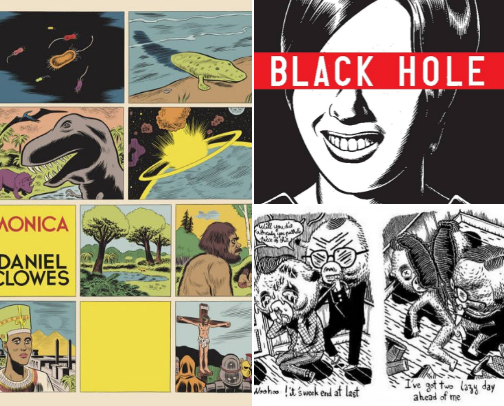 Graphic novel cover photo collage