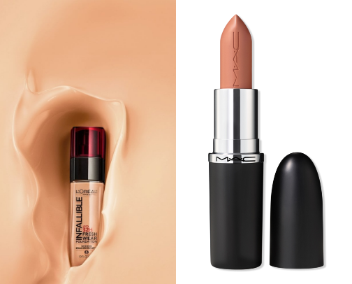 Makeup products I personally chose🦋 cover photo collage