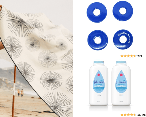 Beach Essentials cover photo collage