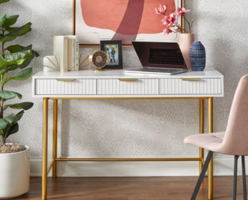 Feminine Home Office Essentials cover photo collage
