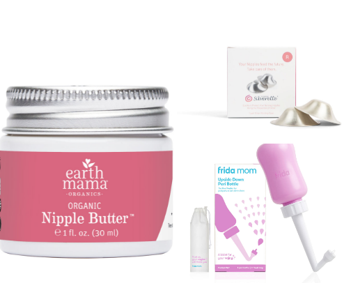 postpartum essentials 🤰🏼 cover photo collage