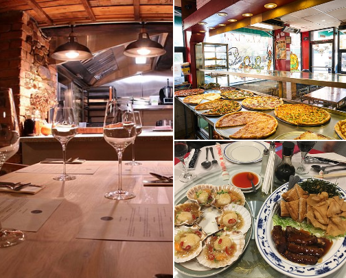 Favourite Food and Places to Eat cover photo collage