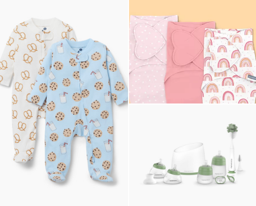 Baby shower recs/ gift 🎁 cover photo collage