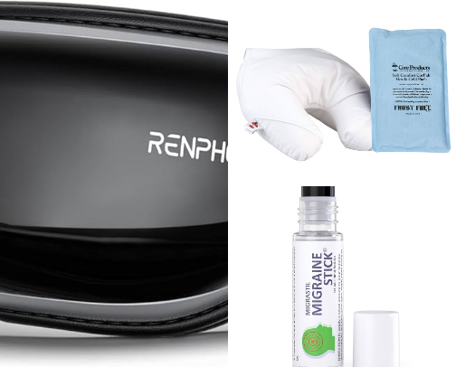 MIGRAINE Help cover photo collage