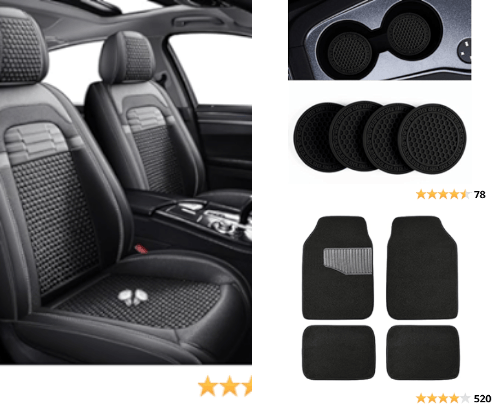 Car must haves cover photo collage