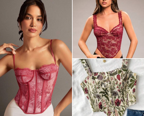 For Corset Lovers 😌 cover photo collage