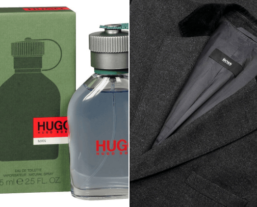 Hugo Boss cover photo collage