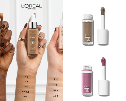 Makeup cover photo collage