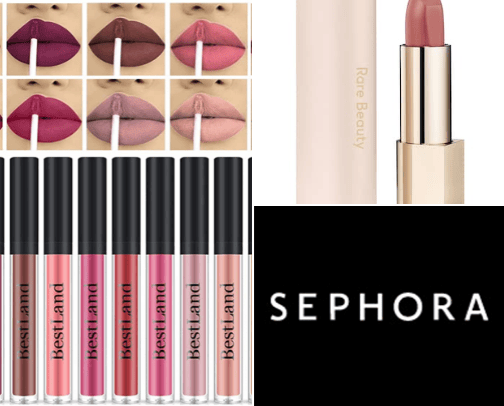 Lipstick cover photo collage