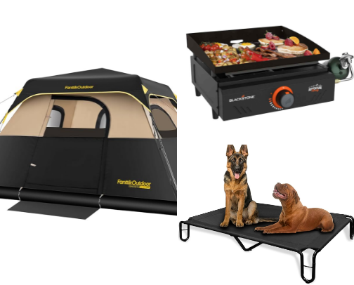 Camping 2025 must haves! cover photo collage