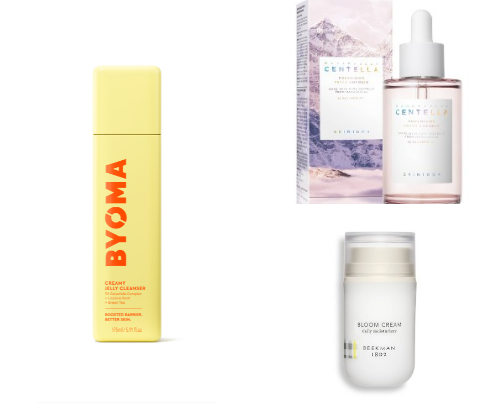 My ultimate skincare products for GLOWING skin ✨ cover photo collage