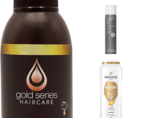 Favorite Haircare Products cover photo collage