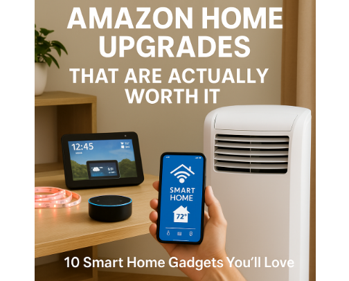 Amazon Home Upgrades That Are Actually Worth It cover photo collage