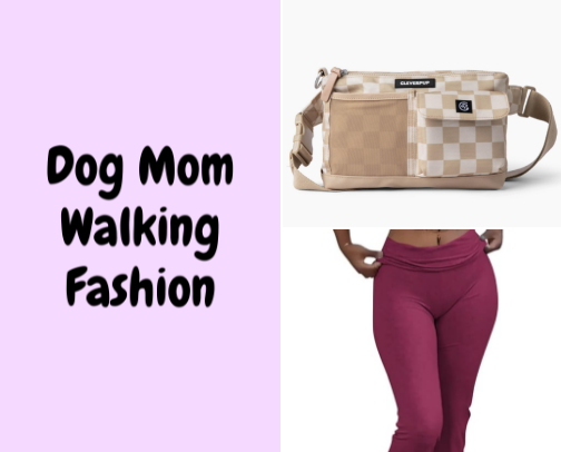 Dog Mom - Walking Time? More Like Fashion Time! 👗 cover photo collage