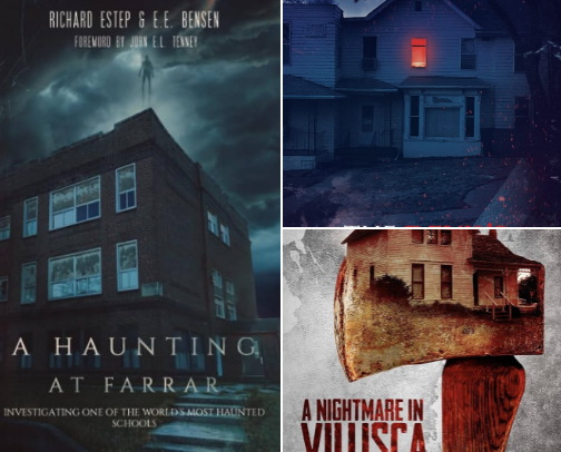 Haunted Iowa cover photo collage