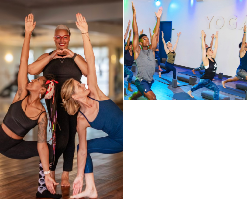 Best Hot Yoga Studios in Richmond, VA cover photo collage