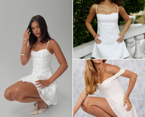 Graduation Dress Inspo cover photo collage