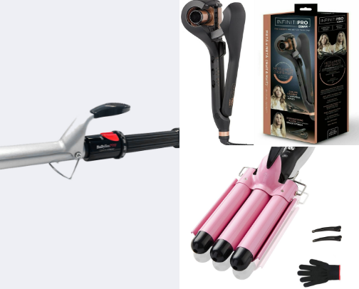 Hair curlers for all hair types: thick curly girl hair approved - I OWN and USE them ALL cover photo collage