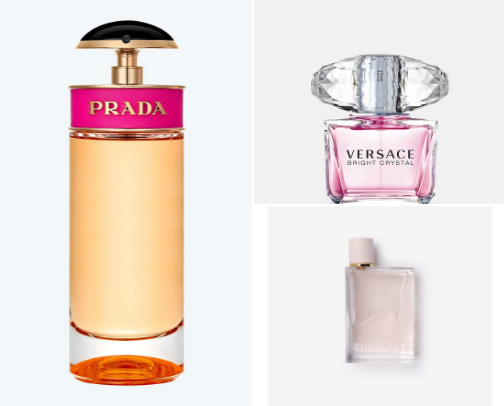 fragrances cover photo collage