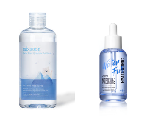Simple korean skincare cover photo collage