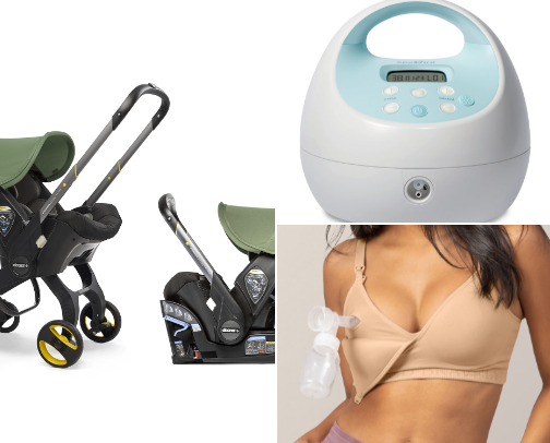 Must-have baby essentials for time parents cover photo collage