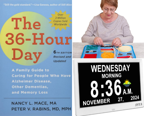 Dementia caregivers must haves cover photo collage