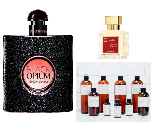 The Perfect Seductive Night Out Perfume ☕️✨⁠ cover photo collage
