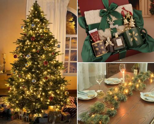 Holiday Cheer: Quick and Joyful Gift Picks for Everyone cover photo collage