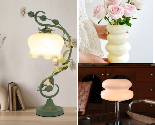 Curated Aesthetic Home Decor | Warm, Cozy & Timeless Spaces cover photo collage