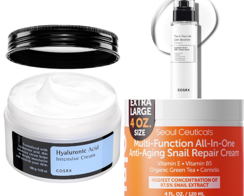 Beauty & Skincare cover photo collage
