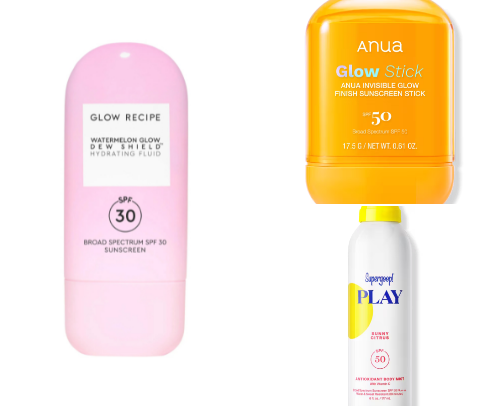 2026 Summer Sunscreen Guide: Best SPF for a Glowy Finish cover photo collage
