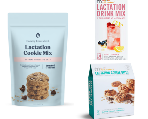 BREASTFEEDING MAMAS -SNACKS TO INCREASE YOUR SUPPLY cover photo collage