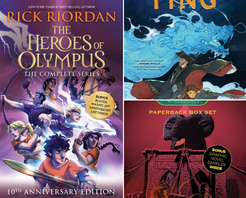 Fictional Books You Can't Put Down! cover photo collage