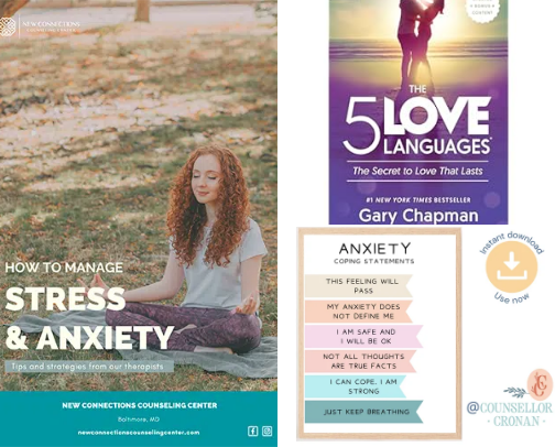 I love Reading books for self awareness cover photo collage