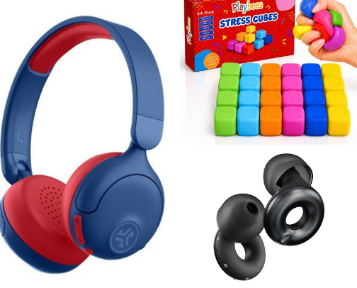 sensory-friendly gifts for a tween or teen boy cover photo collage