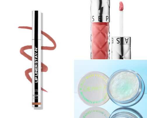 MUST HAVE BEAUTY ITEMS cover photo collage