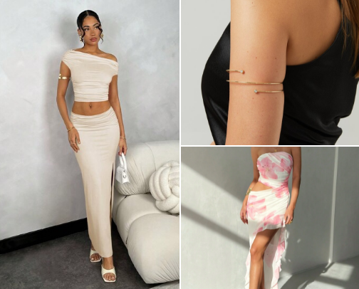 SHEIN clothes cover photo collage