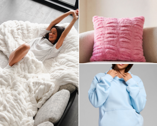 Comfrt Cozy Faves cover photo collage