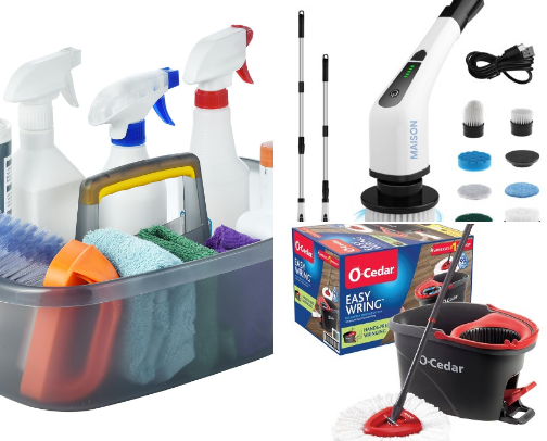 Cleaning Tools That Make Housework Faster and Easier cover photo collage