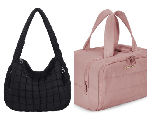 Trending bags and totes cover photo collage