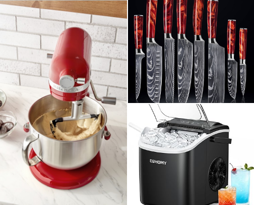 Luxury kitchen & cooking upgrades cover photo collage