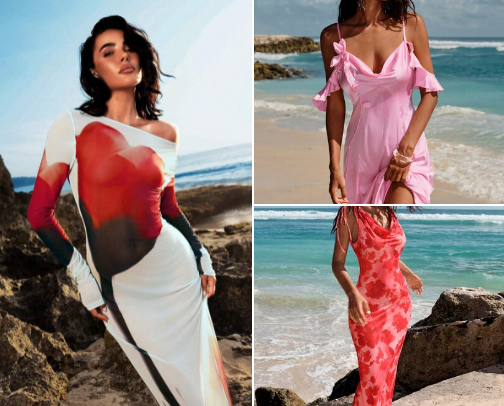 Summer dresses ☀️ cover photo collage