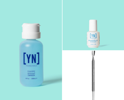 Nail tech approved gel products 💖💅 cover photo collage