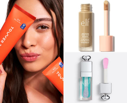Makeup / skincare faves cover photo collage
