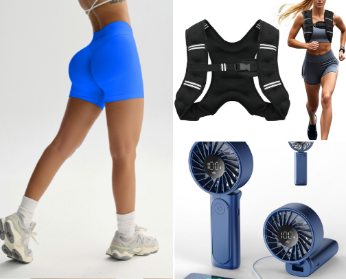 Fav gym accessories cover photo collage