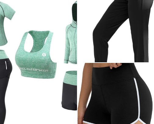 My Favorite Activewear Brands cover photo collage