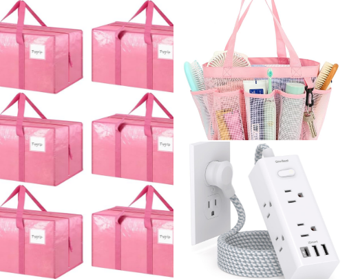 dorm/apartment must haves cover photo collage
