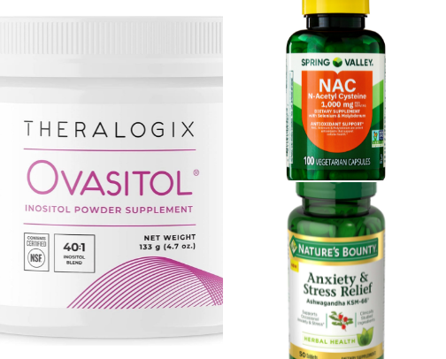 🩵 PCOS Product Essentials 🩵 cover photo collage